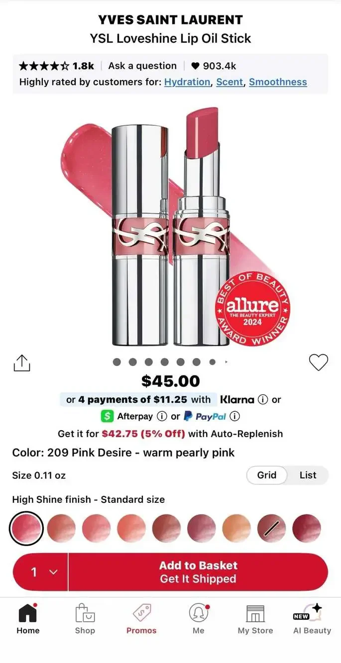 Yves Saint Laurent brand new